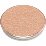 PopSockets PopGrip PREMIUM Pebbled Vegan Leather Rose Gold