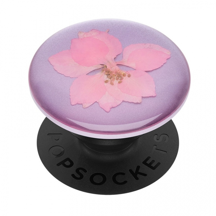 PopSockets PopGrip PREMIUM Pressed Flower Delphinium