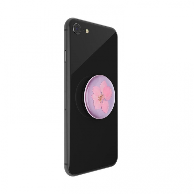 PopSockets PopGrip PREMIUM Pressed Flower Delphinium