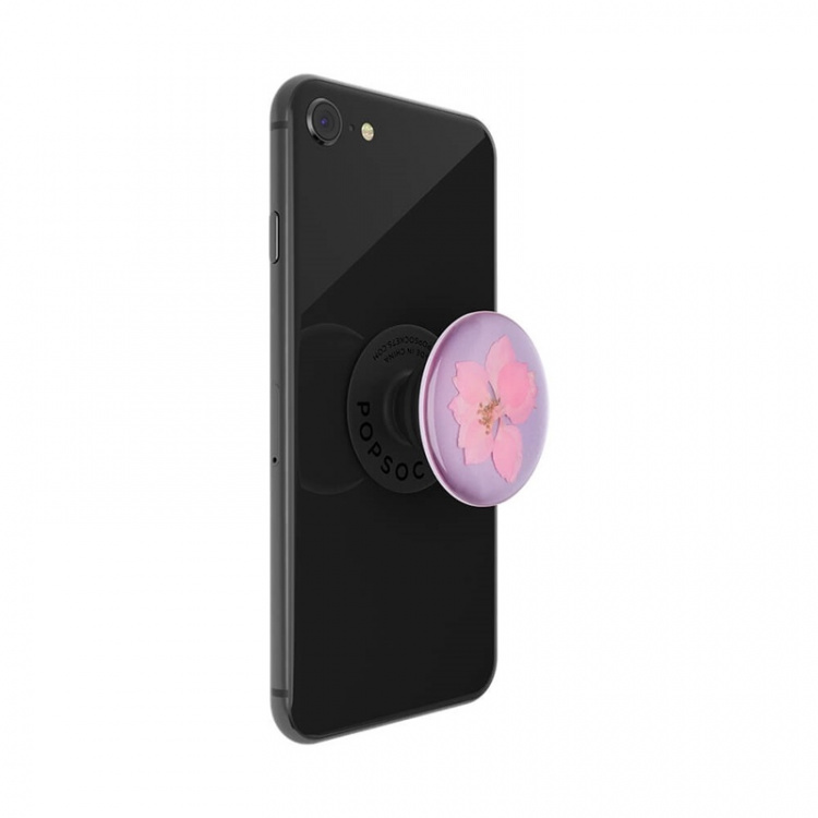 PopSockets PopGrip PREMIUM Pressed Flower Delphinium
