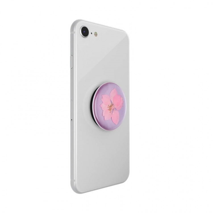 PopSockets PopGrip PREMIUM Pressed Flower Delphinium
