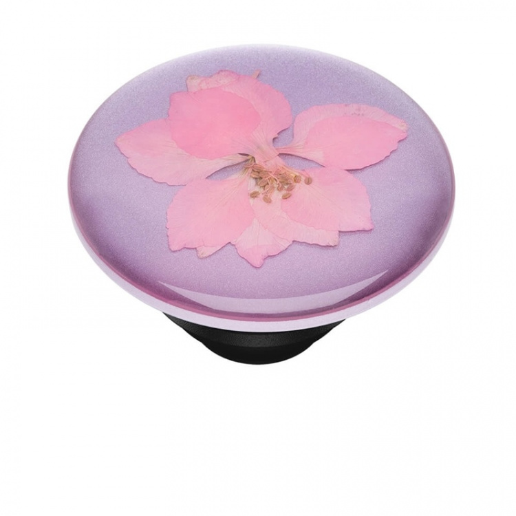 PopSockets PopGrip PREMIUM Pressed Flower Delphinium