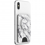 PopSockets PopWallet+ Dove White Marble PopSockets PopWallet+ Dove White Marble