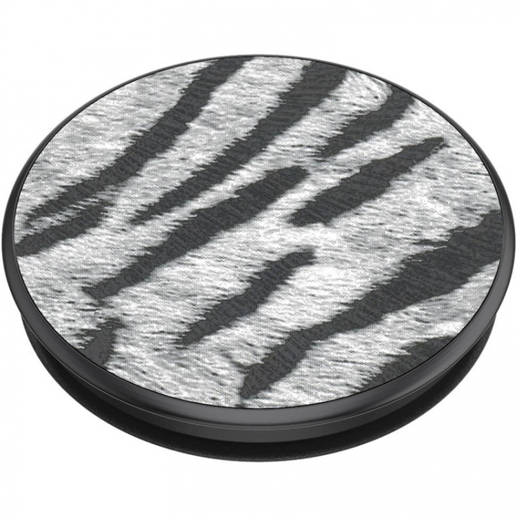 PopSockets PopGrip PREMIUM Vegan Leather Zebra