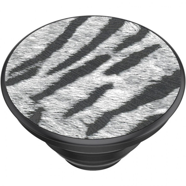 PopSockets PopGrip PREMIUM Vegan Leather Zebra