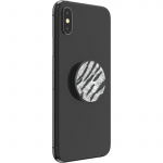 PopSockets PopGrip PREMIUM Vegan Leather Zebra