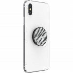 PopSockets PopGrip PREMIUM Vegan Leather Zebra