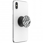 PopSockets PopGrip PREMIUM Vegan Leather Zebra
