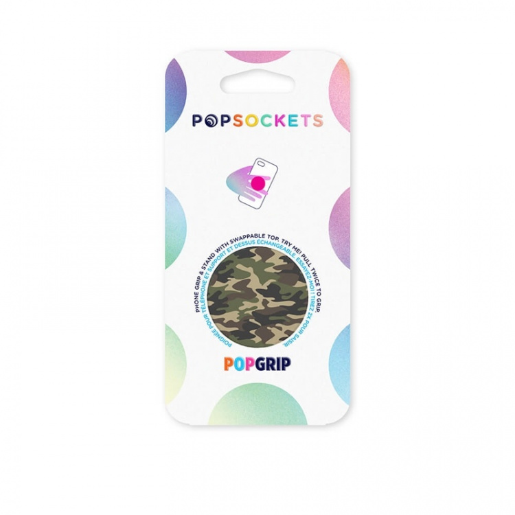 PopSockets PopGrip Woodland Camo