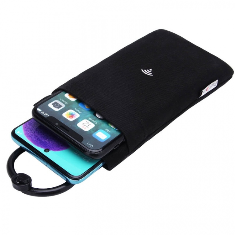 Radicover Strålingsbeskyttende Mobilpose Large Sort