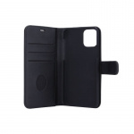 Radicover Strålingsbeskyttelse Wallet PU iPhone 11 PRO MAX Flipcover Sort