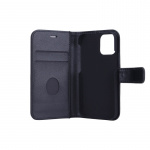Radicover Strålingsbeskyttende Wallet PU iPhone 12 Mini Flipcover RFID Sort