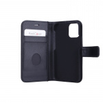 Radicover Strålingsbeskyttende Wallet PU iPhone 12 Mini Flipcover RFID Sort
