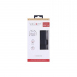 Radicover Strålingsbeskyttende Wallet PU iPhone 12 Mini Flipcover RFID Sort