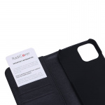 Radicover Strålingsbeskyttende Wallet PU iPhone 12/12 Pro Flipcover RFID Sort Radicover Strålingsbeskyttende Wallet PU iPhone 12/12 Pro Flipcover RFID Sort