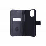 Radicover Strålingsbeskyttende Wallet PU iPhone 12 Pro Max Flipcover RFID Sort