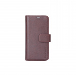 Radicover Strålingsbeskyttende Wallet PU iPhone 5/5S/SE Flipcover RFID Brun