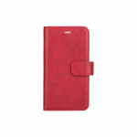 RADICOVER Strålingsbeskyttende Wallet PU iPhone 6/7/8/SE2020/22 Flipcover RFID Rød