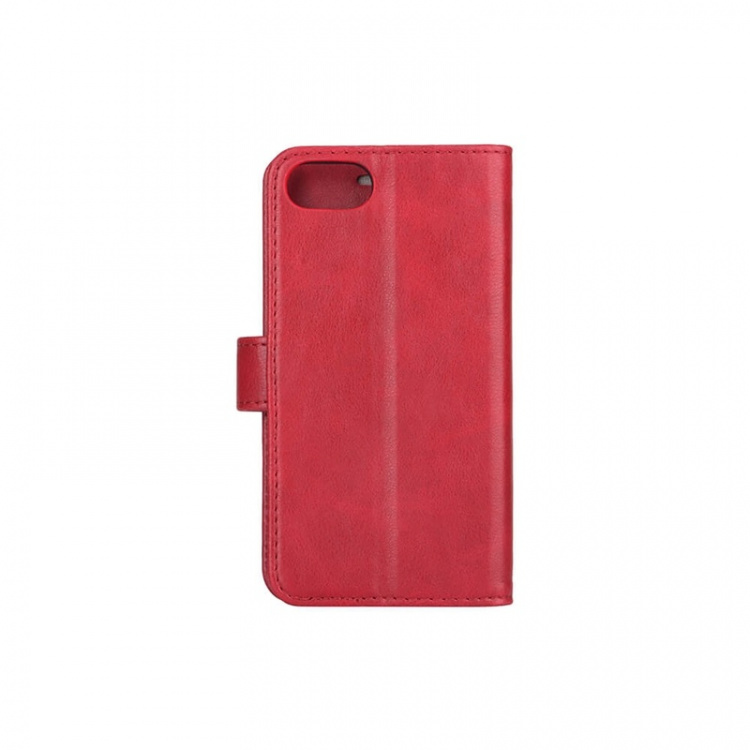RADICOVER Strålingsbeskyttende Wallet PU iPhone 6/7/8/SE2020/22 Flipcover RFID Rød