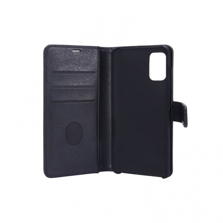 Radicover Strålingsbeskyttende Wallet PU Samsung Galaxy A41 Flipcover RFID Sort