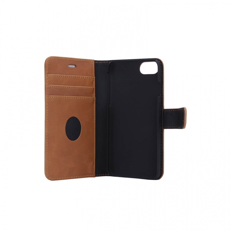 Radicover Strålingsbeskyttende Wallet Læder iPhone 6/7/8/SE2020/22 2in1 Magnetcover Brun Radicover Strålingsbeskyttende Wallet Læder iPhone 6/7/8/SE2020/22 2in1 Magnetcover Brun