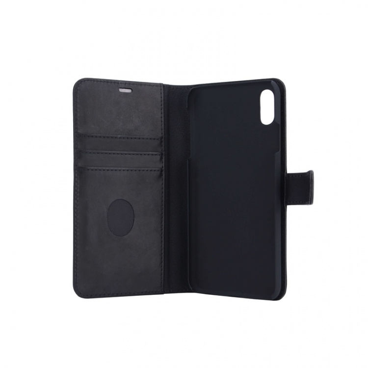 Radicover Strålingsbeskyttende Wallet Læder iPhone XS MAX Exclusive 2in1 Sort Radicover Strålingsbeskyttende Wallet Læder iPhone XS MAX Exclusive 2in1 Sort