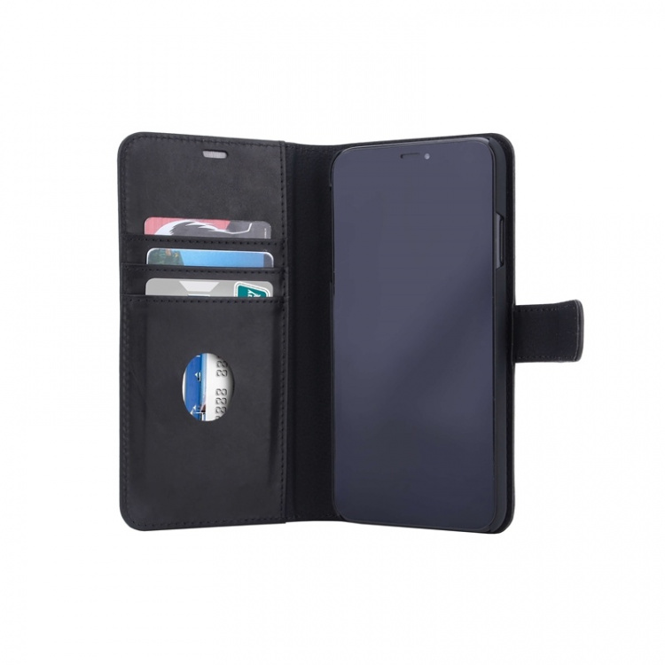 Radicover Strålingsbeskyttende Wallet Læder iPhone XS MAX Exclusive 2in1 Sort Radicover Strålingsbeskyttende Wallet Læder iPhone XS MAX Exclusive 2in1 Sort