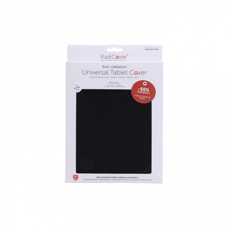 Radicover Strålingsbeskyttende Tablet Cover PU Universal 9-11 Radicover Strålingsbeskyttende Tablet Cover PU Universal 9-11