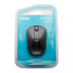Rapoo Mus M10 Plus Trådløs 2.4GHz Sort