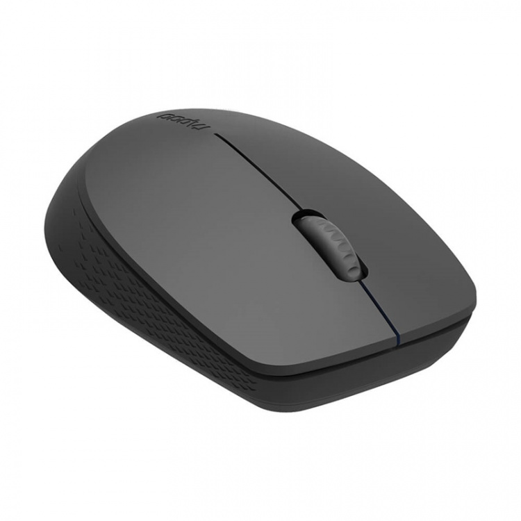 Rapoo Mus M100 Trådløs Silent Multi-Mode Mørkegrå