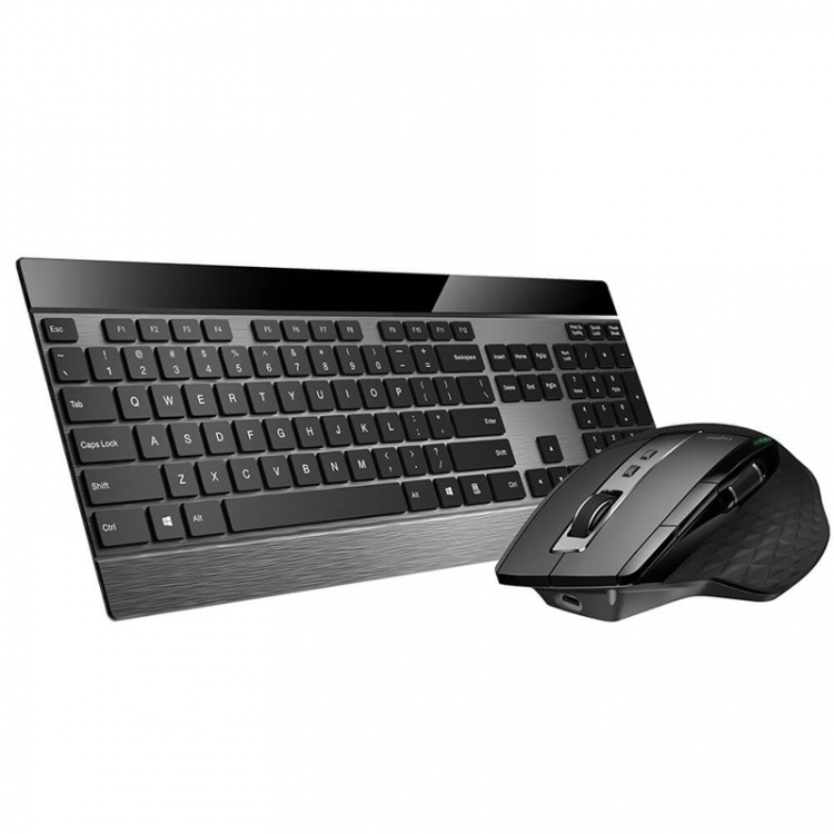 Rapoo Tastatur/Mus Sæt 9900M Trådløst Multi-Mode Sort