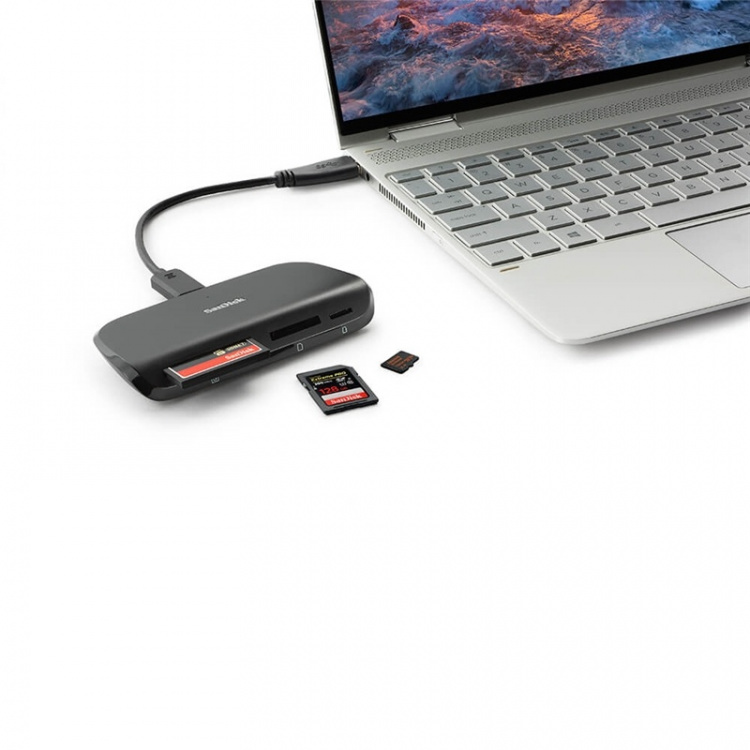SanDisk Kortlæser USB-C PRO