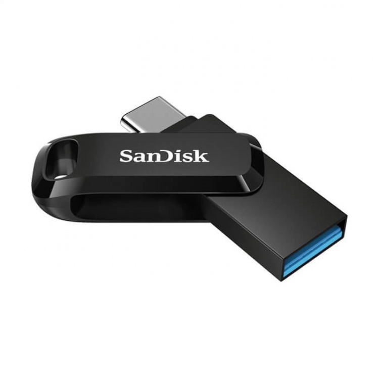 SanDisk USB Dual Drive Go Ultra 64GB, USB-C & USB 3.1 SanDisk USB Dual Drive Go Ultra 64GB, USB-C & USB 3.1