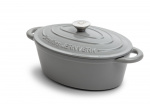 Orrefors Jernverk Gjutjärnsgryta, 3,5 liter, Ljusgrå