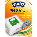 Swirl Dammsugarpåsar PH86/PH96 4-påsar. (OBS 3st förpackningar) Swirl Dammsugarpåsar PH86/PH96 4-påsar. (OBS 3st förpackningar)