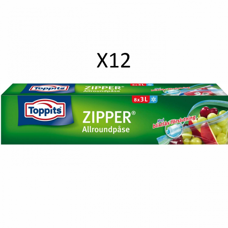 Toppits ZIPPER 3L 12st DFP Toppits ZIPPER 3L 12st DFP