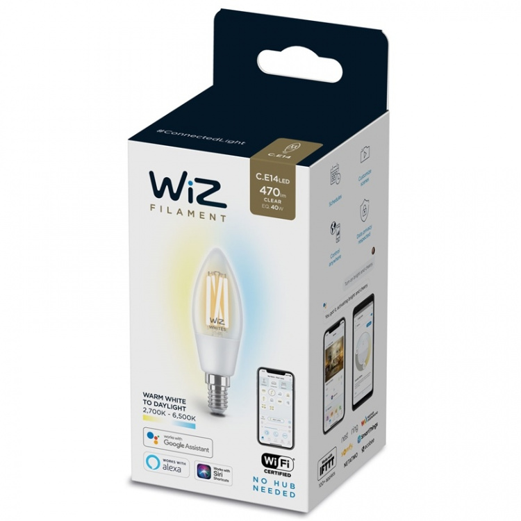 WiZ WiFi Smart LED E14 Kron 40W Fi