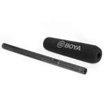 BOYA Mikrofon Shotgun Medium BY-PVM3000M Kondensator XLR