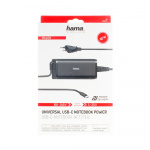 Hama Notebook Strømforsyning USB-C 100-240V 5-20V/92W