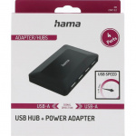 Hama Hub USB-A 2.0 4x Porte 480 Mbit/s