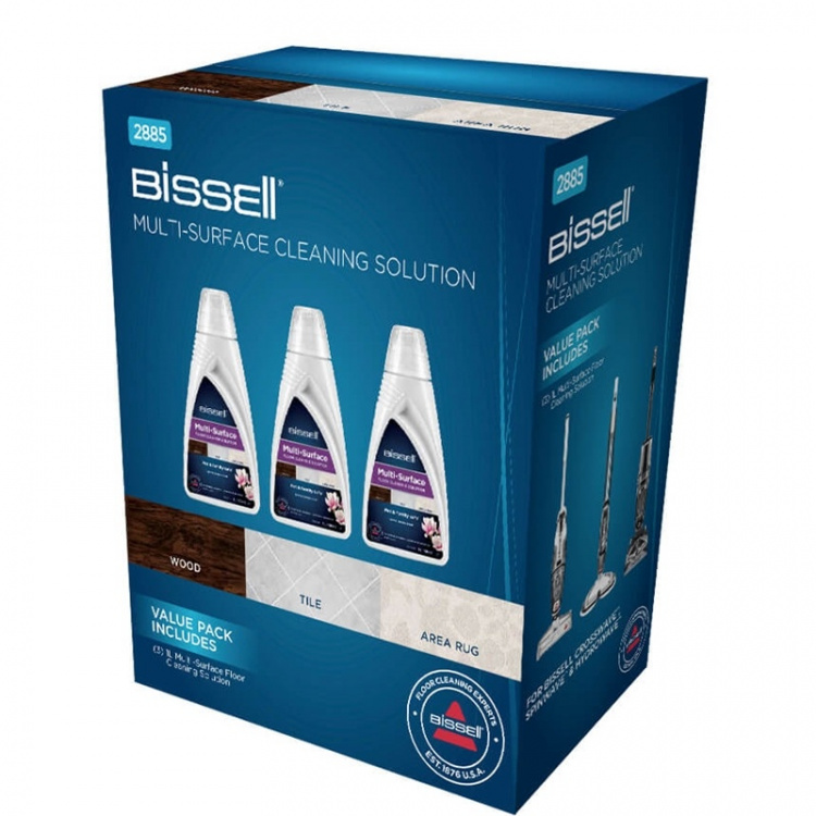 Bissell Gulvrens Multi-overflade til CrossWave, SpinWave & HydroWave 3x 1 liter