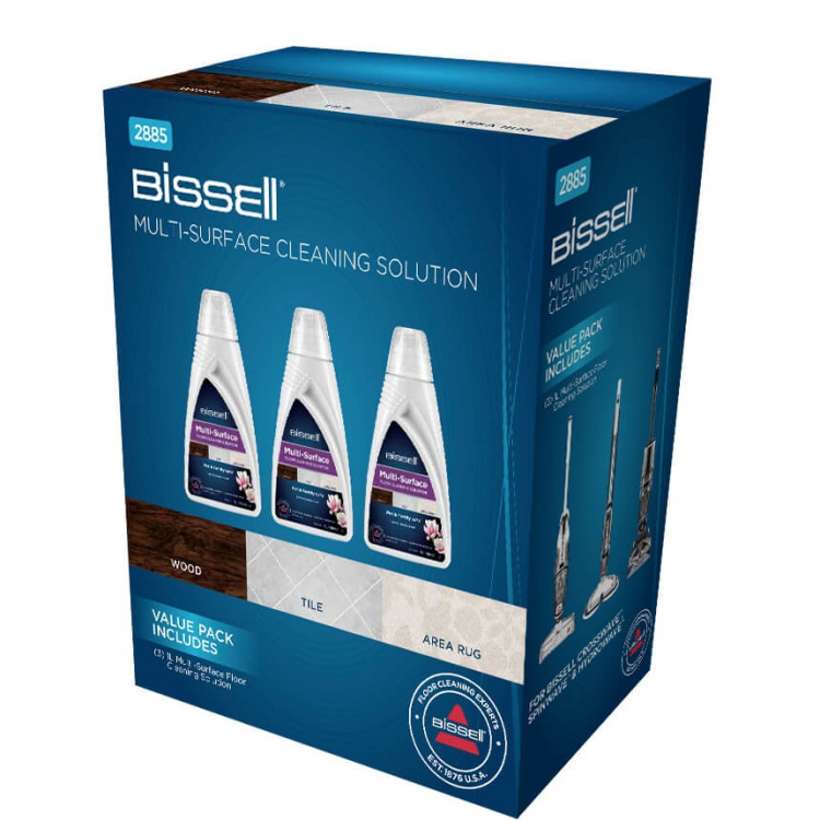 Bissell Gulvrens Multi-overflade til CrossWave, SpinWave & HydroWave 3x 1 liter