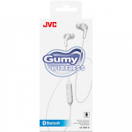 JVC Hovedtelefon In-Ear FX9BT Gumy Trådløs Hvid Mic JVC Hovedtelefon In-Ear FX9BT Gumy Trådløs Hvid Mic