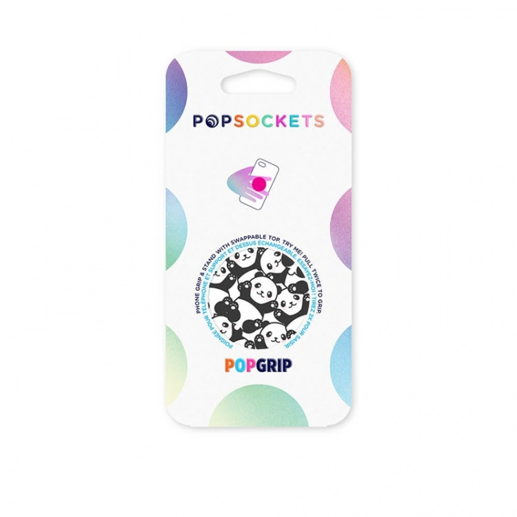 POPSOCKETS Pandamonium Aftageligt Greb m. Standerfunktion