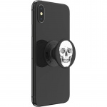 POPSOCKETS Shaky Bones White Aftageligt Greb m. Standerfunktion