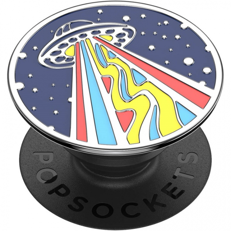 PopSockets PopGrip PREMIUM Enamel Outta This World Navy