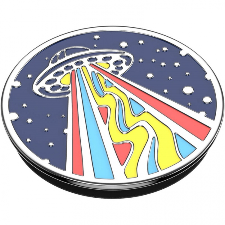 PopSockets PopGrip PREMIUM Enamel Outta This World Navy