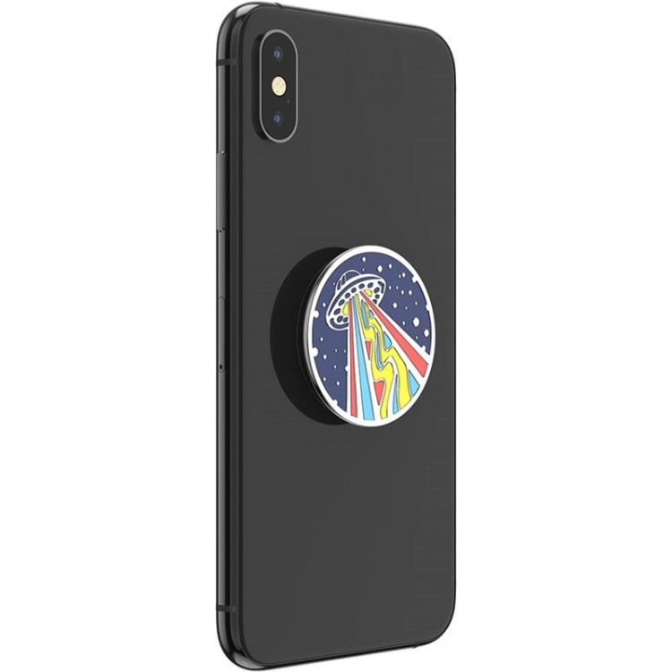 PopSockets PopGrip PREMIUM Enamel Outta This World Navy