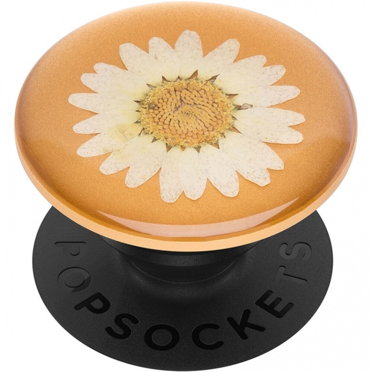 PopSockets PopGrip PREMIUM Pressed Flower White Daisy