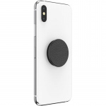 PopSockets PopGrip PREMIUM Pebbled Vegan Leather Black